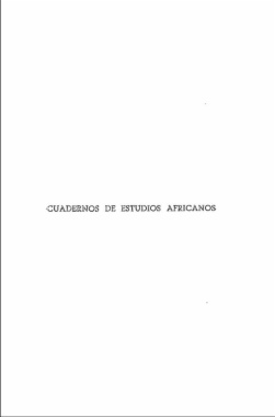 Cuadernos de estudios africanos: número 13